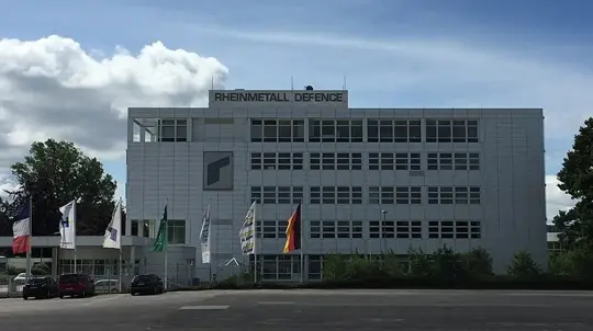 Rheinmetall Unveils Container-Based Drone Swarm Launcher