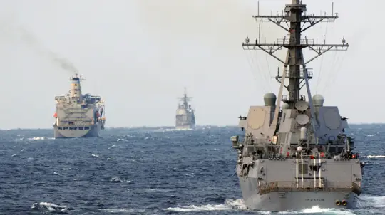 US Destroyers Come Under Fire in Strait of Hormuz