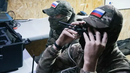 Russian Troops Use VR Simulator to Shoot Down Drones