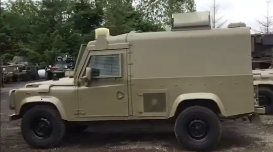 Ukraine Turns to Weakly Armored British Snatch Vehicles