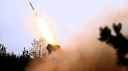 Russian Grad MLRS Strike Hits Infantry Near Kherson