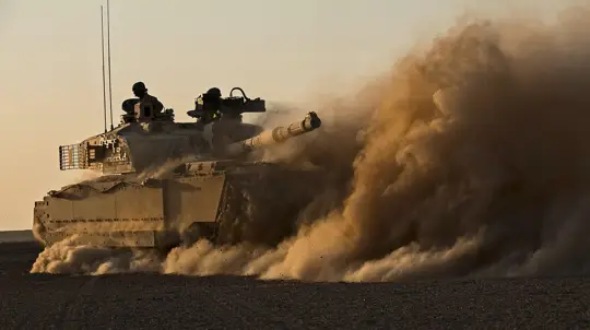 British Challenger 2 Tanks Deployed Near Russian Border in Estonia