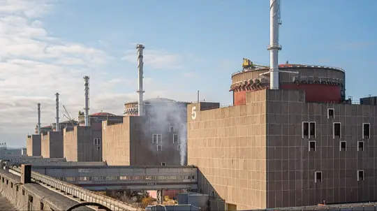 Zaporozhye Nuclear Plant Hit by Ukrainian Drone Strike