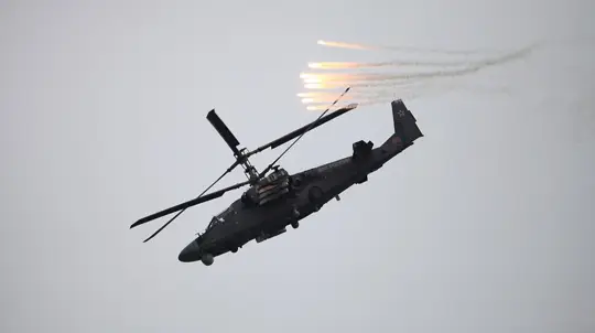 Ka-52 Helicopters Upgraded to Hunt Ukrainian Drones