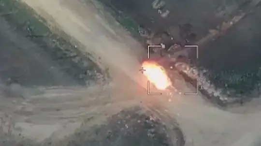 Russian Fiber-Optic Drones Hit Ukrainian Supply Routes
