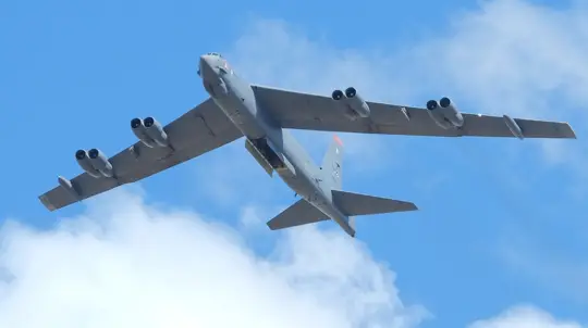 B-52 Bomber Crashes After Takeoff at Edwards Base