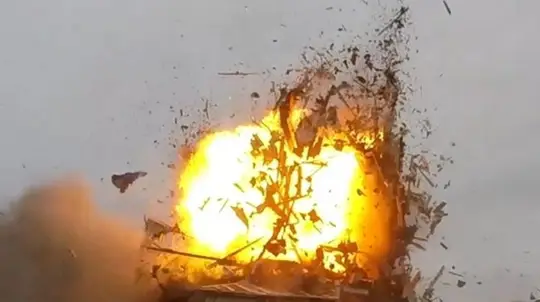 Russian Forces Destroy Underground Drone Base in Kherson