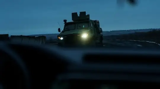 Anti-Drone Nets Appear Over Roads in Kharkiv as Russian Forces Advance