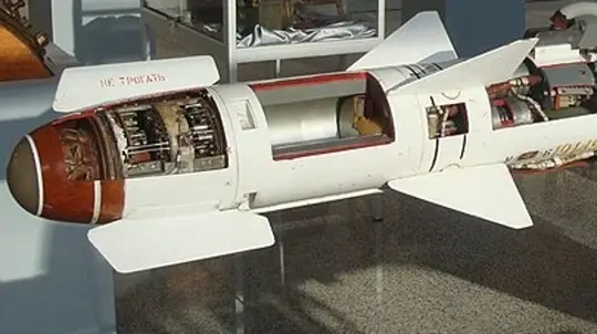 Russian Geran Drone Spotted With Decoy R-60 Missile