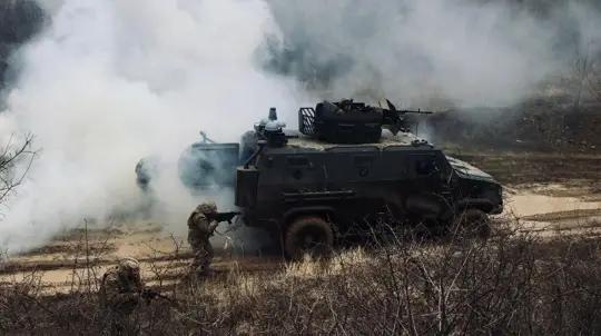 Ukrainian Troops Attempt Armored Breakout Near Nefedovka