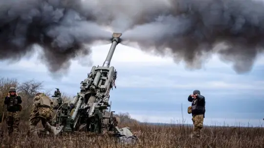 Russian Drones Thin Ukrainian Artillery Near Kramatorsk