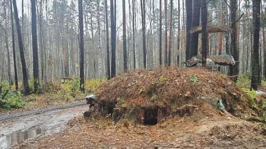 Russian Troops Find Ukrainian Soldiers Hiding Underground