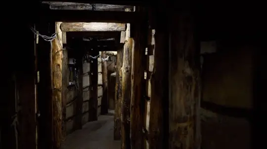 Russian Troops Build Underground Fuel Depots Near Front