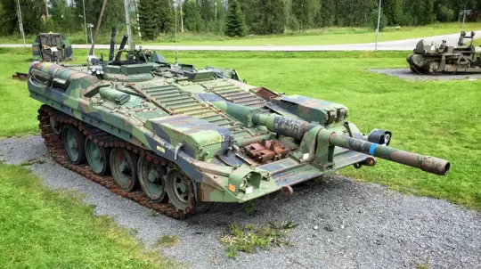 Rare Swedish STRV-103 Tank Reportedly Destroyed Near Kharkov