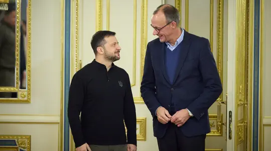 Germany Backs Return of Ukrainian Men, Signs Defense Deals
