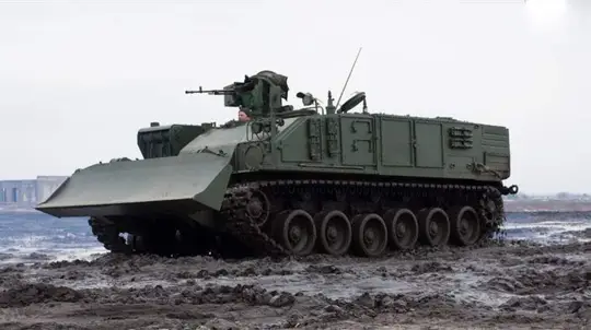 Rare BREM-84 Atlet Spotted on the Front With New Armor