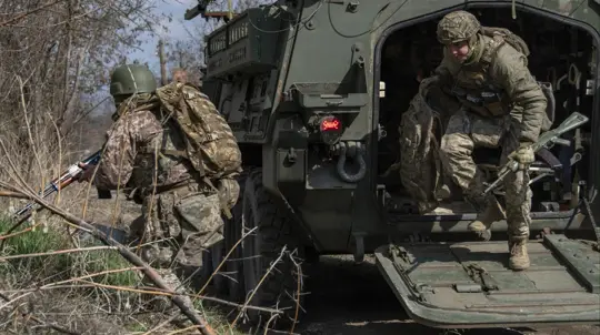 Ukrainian Troops Trapped Near Krasnoarmeysk