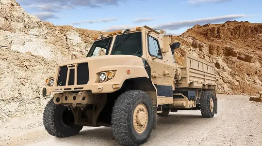 US-Made FMTV A2 Truck Spotted With Ukrainian Brigade