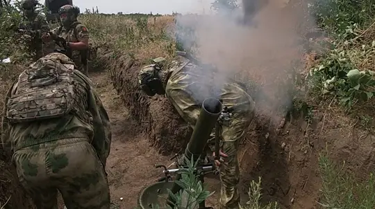 Russian Forces Advance Near Konstantinovka and Dobropolye