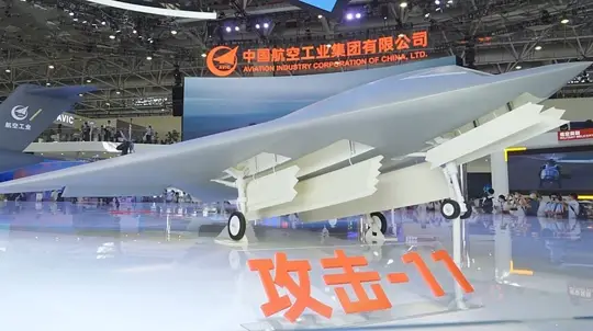 China’s GJ-11 Stealth Drone Fires Long-Range PL-15E Missile