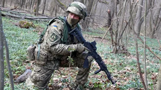 Ukrainian Skala Troops Reportedly Trapped Near Sumy
