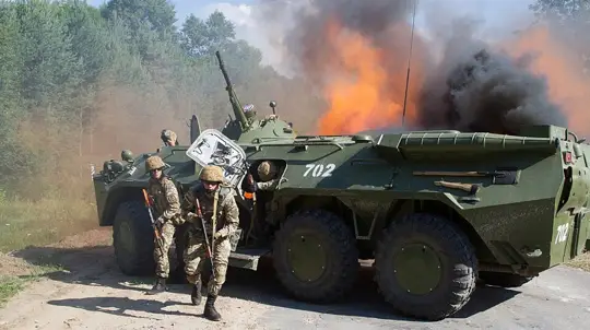 Russian Troops Repel Major Ukrainian Company Assault
