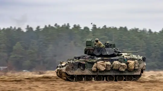 US Army Tests Bradley With FireAnt Ground Robots