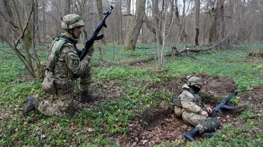 Russian Advance Near Liman Forces Ukrainian Retreat