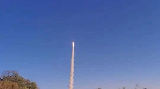 Fire Point Image Hints at New Ukrainian Ballistic Missile
