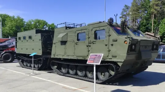 Vityaz Unveils DT-3PM All-Terrain Vehicle in Ufa