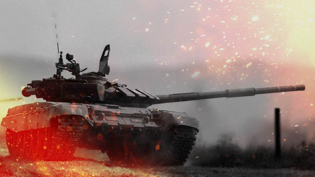 Российский и украинский танки сошлись в бою. ВИДЕО | Военное дело
