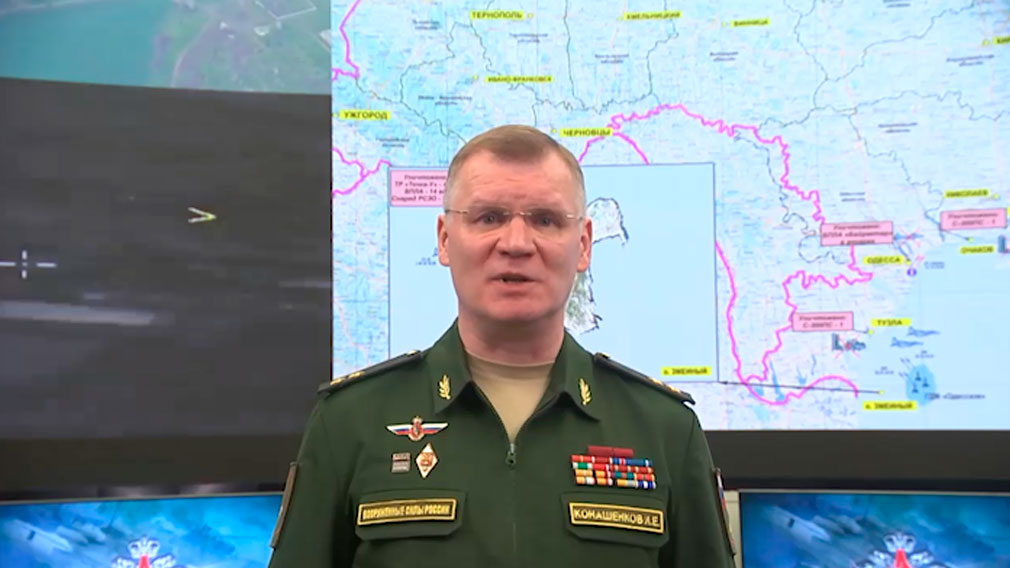 Российская авиация поразила украинскую радиолокационную станцию наведения ракет С-300